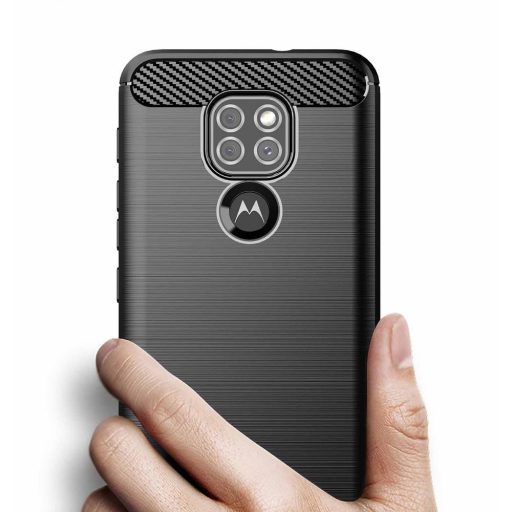 Carbon tok Motorola Moto G9 PLAY / E7 PLUS  fekete