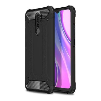 Armor ütésálló tok Xiaomi Redmi 9  fekete