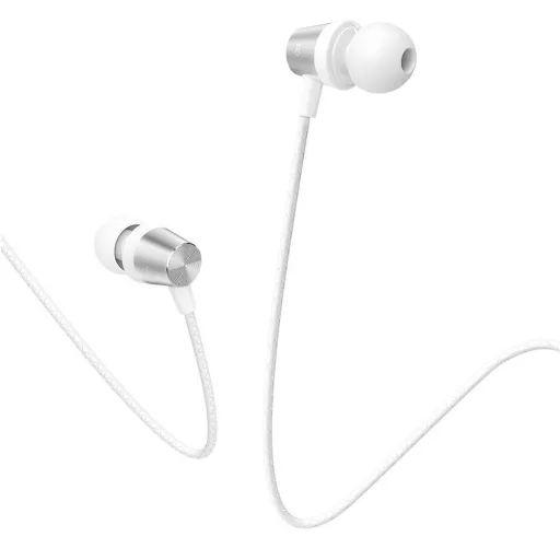Hoco vezetékes fülhallgató 3,5 mm jack M79 fehér
