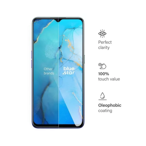 Üvegfólia  Oppo Reno 3 Blue Star