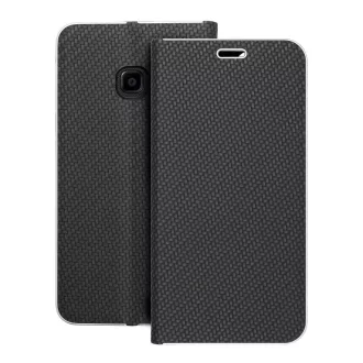 Luna Carbon Flip tok SAMSUNG Xcover 4 fekete