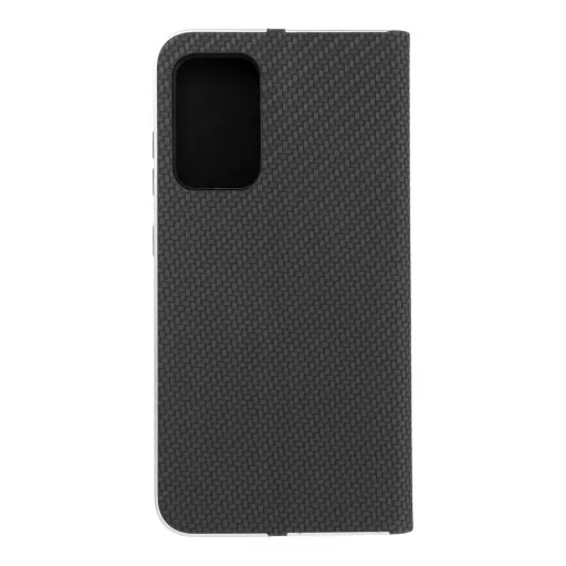 Luna Carbon Flip tok SAMSUNG A52 5G / A52 LTE ( 4G ) / A52s 5G fekete