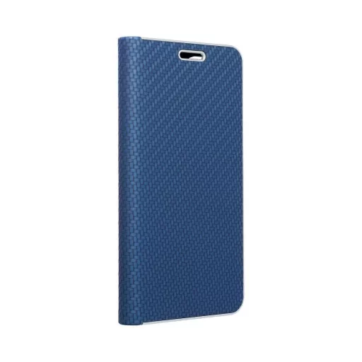 Luna Carbon Flip tok SAMSUNG A52 5G / A52 LTE ( 4G ) / A52s 5G kék