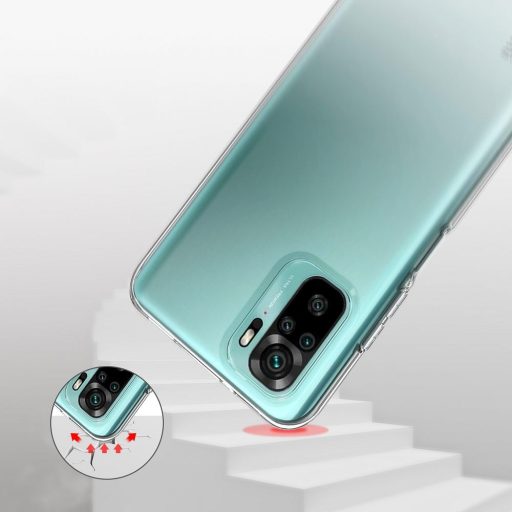Szilikon tok Xiaomi Redmi Note 10 / 10S Clear Case 2 mm Box átlátszó