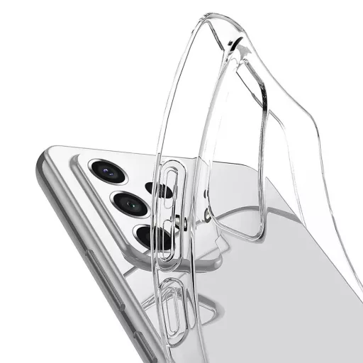 Szilikon tok Samsung A52 5G / A52 LTE ( 4G ) / A52S Clear Case 2 mm Box átlátszó