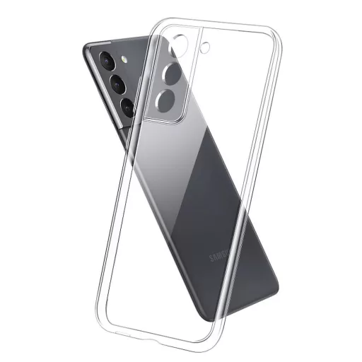 Szilikon tok Samsung S21 FE Clear Case 2 mm Box átlátszó