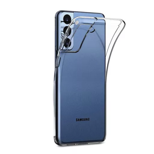 Szilikon tok Samsung S21 FE Clear Case 2 mm Box átlátszó