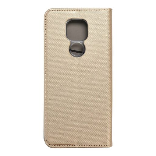 Smart Case Flip tok MOTOROLA E7 PLUS / G9 PLAY / G9 arany