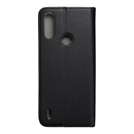 Smart Case Flip tok MOTOROLA E7 POWER fekete