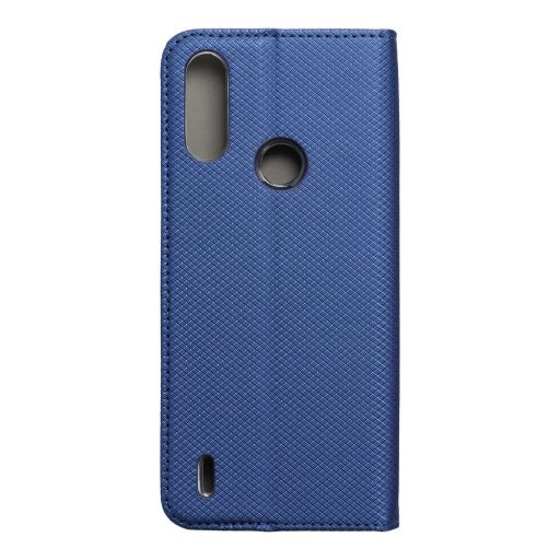 Smart Case Flip tok MOTOROLA E7 POWER sötétkék