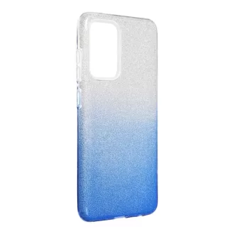   Shining csillogós tok Samsung A52 5G / A52 LTE ( 4G ) / A52S  átlátszó kék