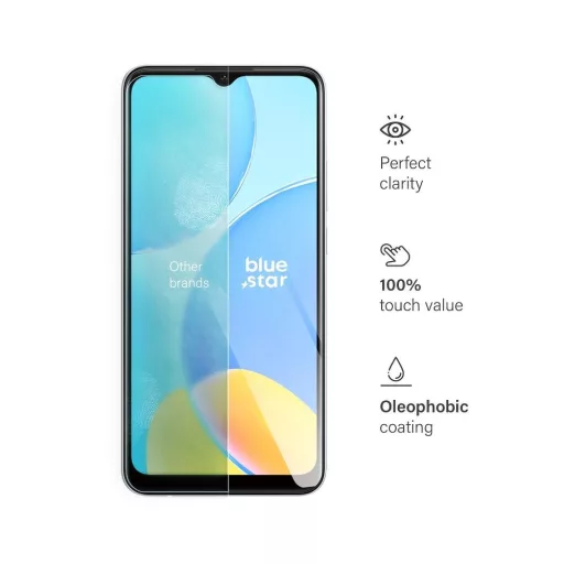 Üvegfólia  Oppo A15s Blue Star