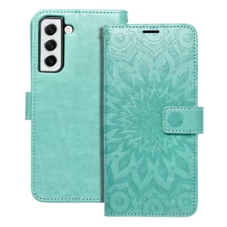   Mezzo Flip tok SAMSUNG A52 5G / A52 LTE ( 4G ) / A52s 5G mandala zöld