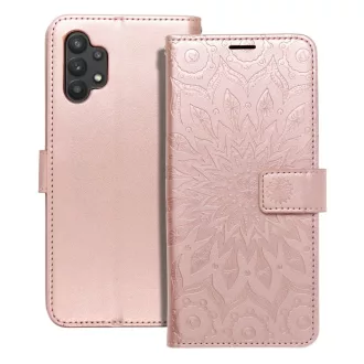 Mezzo Flip tok SAMSUNG A32 5G mandala rozéarany