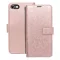 Mezzo Flip tok iPhone 7 / 8 / SE 2020 / SE 2022 mandala rozéarany