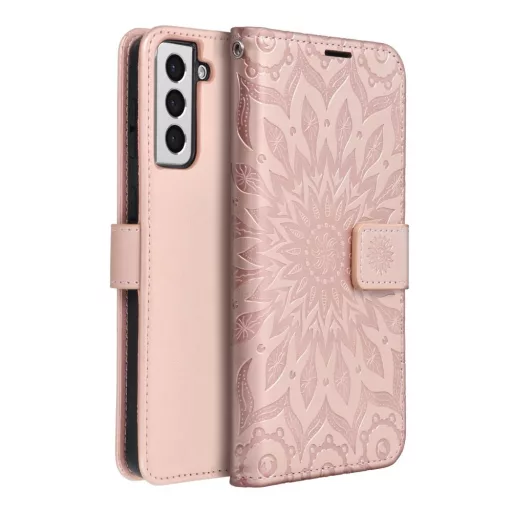 Mezzo Flip tok SAMSUNG A32 LTE ( 4G ) mandala rozéarany