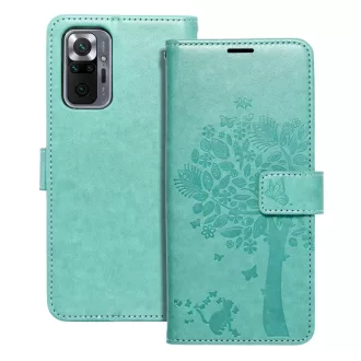 Mezzo Flip tok XIAOMI Redmi Note 10 Pro tree zöld