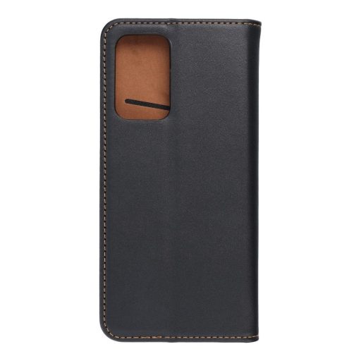 SMART PRO Leather bőrhatású flip tok  SAMSUNG A52 5G / A52 LTE (4G) fekete