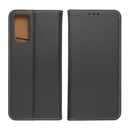 SMART PRO Leather bőrhatású flip tok  SAMSUNG A52 5G / A52 LTE (4G) fekete