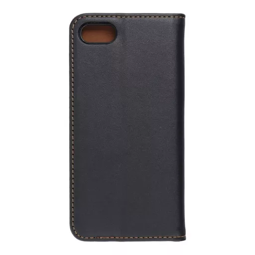 SMART PRO Leather bőrhatású flip tok  iPhone 7/8 / SE 2020 / SE 2022 fekete