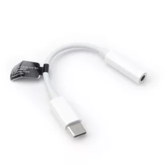 USB-C (apa) – 3,5 mm jack (anya) AUX adapter BOX fehér