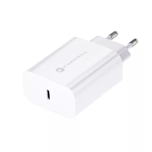 Forcell F-Energy hálózati töltő USB-C QC4.0 PD 3A 25W TFK-TC-25WPD fehér