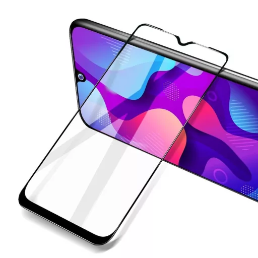 5D Full Glue Ceramic Üvegfólia Xiaomi Redmi 10 fekete