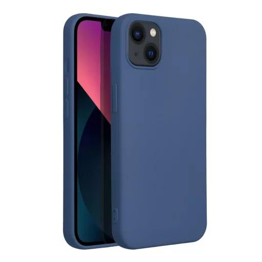 Szilikon tok iPhone 13 kék