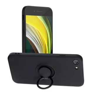 Silicone Ring tok iPhone 7 / 8 / SE 2020 / SE 2022  fekete