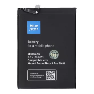   Akkumulátor Xiaomi Redmi Note 9 Pro (BN52) 5020 mAh Blue Star
