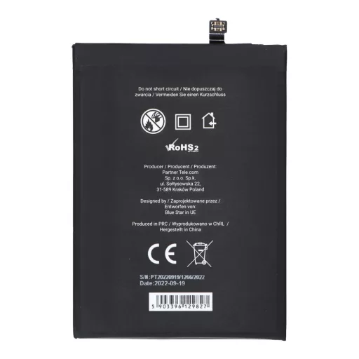 Akkumulátor Xiaomi Redmi Note 9 Pro (BN52) 5020 mAh Blue Star