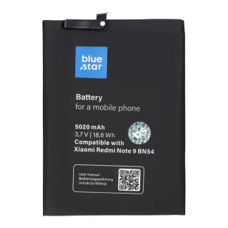 Akkumulátor Xiaomi Redmi Note 9 (BN54) 5020 mAh Blue Star