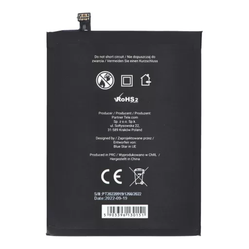 Akkumulátor Xiaomi Redmi Note 8 / Note 8T / Redmi 7 (BN46) 4000 mAh Blue Star