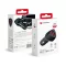 Forcell F-Energy autós töltő Carbon 2×USB-A QC3.0 3A 36W CC50-2A fekete