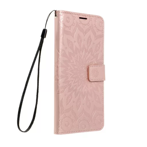 Mezzo Flip tok SAMSUNG A13 5G / A04S mandala rozéarany