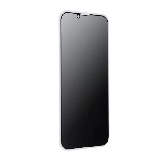 5D teljes felületen ragasztott kijelzővédő Üvegfólia iPhone XS Max / 11 Pro Max Betekintésgátló (Privacy) fekete