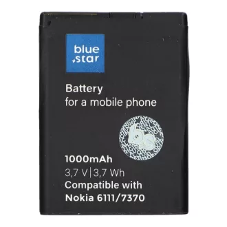   Akkumulátor Nokia 6111 / 7370 / N76 / 2630 / 2760 / N75 / 2600 Classic 1000 mAh Blue Star Premium