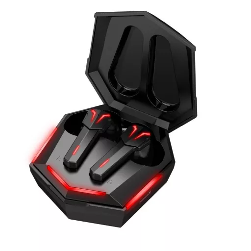 Art vezeték nélküli gaming fülhallgató TWS dokkolóval USB-C AP-TW-G10 fekete