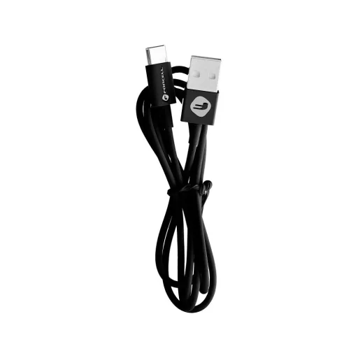 Forcell F-Energy USB-A – USB-C töltőkábel Tube C319 2,1A 1 m fekete