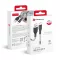 Forcell F-Energy USB-A – USB-C töltőkábel QC4.0 Carbon CB-02A 5A 60W 1 m fekete