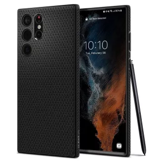 SPIGEN Luqid Air tok  SAMSUNG S22 ULTRA matte fekete