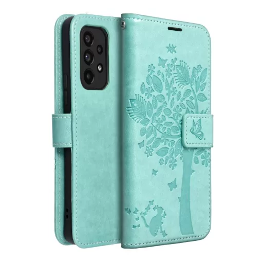 Mezzo Flip tok SAMSUNG A53 5G tree zöld