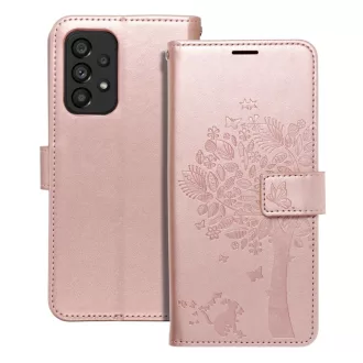 Mezzo Flip tok SAMSUNG A53 5G tree rozéarany