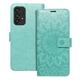 Mezzo Flip tok SAMSUNG A53 5G mandala zöld