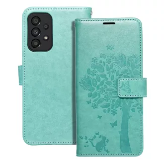 Mezzo Flip tok SAMSUNG A33 5G tree zöld