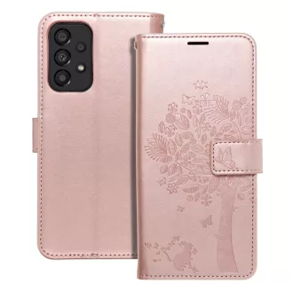 Mezzo Flip tok SAMSUNG A33 5G tree rozéarany