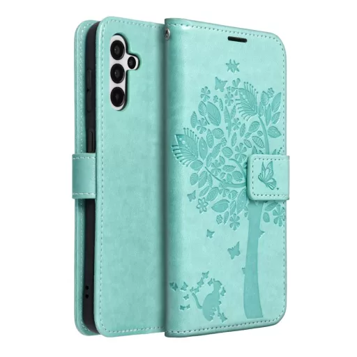 Mezzo Flip tok SAMSUNG A13 4G tree zöld