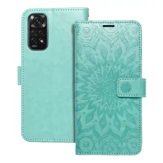 Mezzo Flip tok XIAOMI Redmi Note 11 / 11S mandala zöld