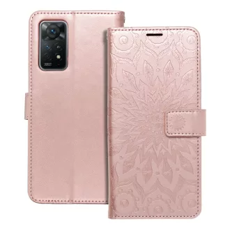   Mezzo Flip tok XIAOMI Redmi Note 11 Pro / 11 Pro 5G mandala rozéarany