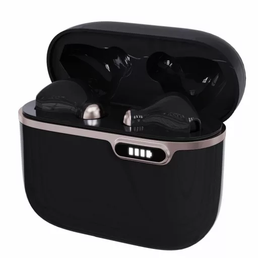 Art vezeték nélküli fülhallgató TWS dokkolóval USB-C AP-TW-B4B fekete